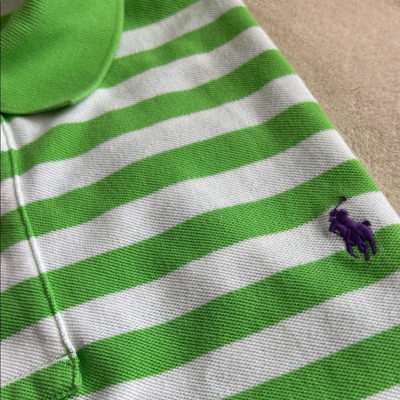 2XB Polo by Ralph Lauren Green and Striped Men's Polo Set - Picture 3 of 10